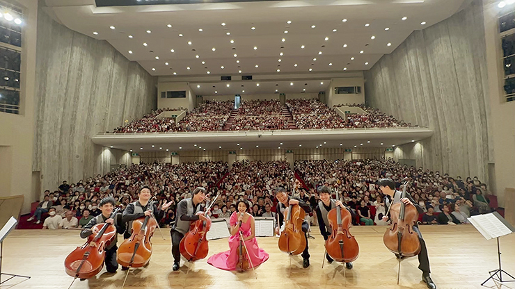 【高嶋ちさ子 with Super Cellists 愛媛公演 愛媛/松山市】 松山市民会館での特別な音楽のひととき