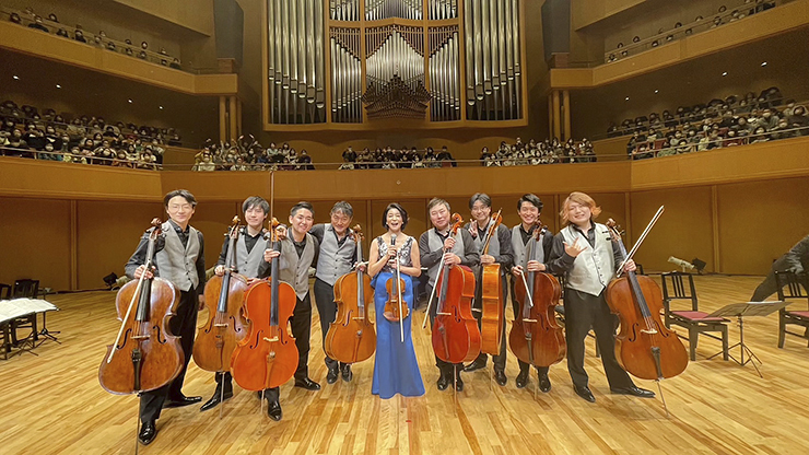 【高嶋ちさ子 with Super Cellists 愛媛公演 愛媛/松山市】 松山市民会館での特別な音楽のひととき