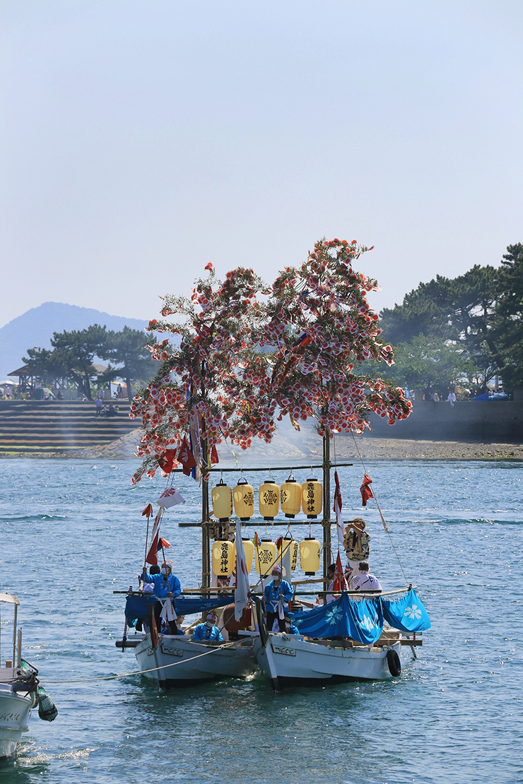 【北条鹿島まつり 愛媛/松山市】 海の男たちの勇敢さを現代に伝える伝統祭事
