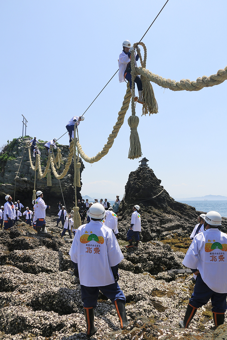 【北条鹿島まつり 愛媛/松山市】 海の男たちの勇敢さを現代に伝える伝統祭事