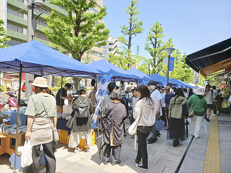 【まつやま花園砥部焼まつり2025 愛媛/松山市】 花園町商店街で陶器の魅力を満喫する特別な2日間
