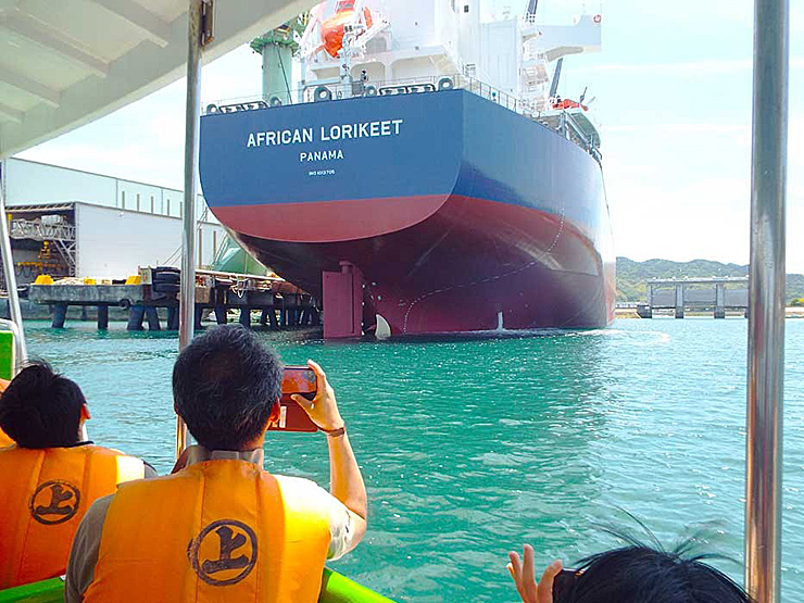 来島海峡遊覧船&来島海峡大橋塔頂体験