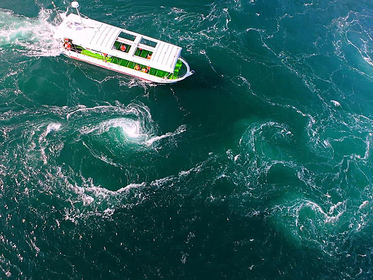 来島海峡遊覧船&来島海峡大橋塔頂体験