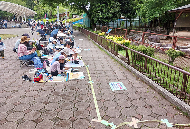 第39回 とべ動物園写生大会