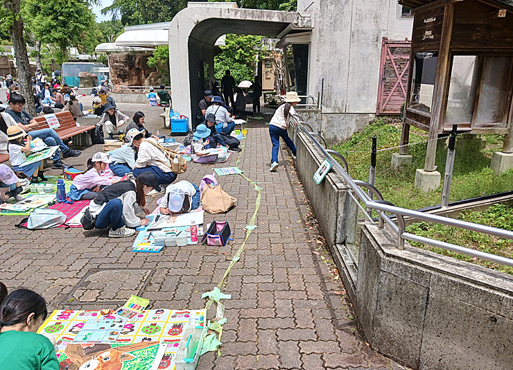 第39回 とべ動物園写生大会