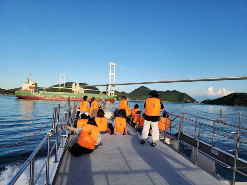 せとうちみなとマルシェ来島海峡クルーズ