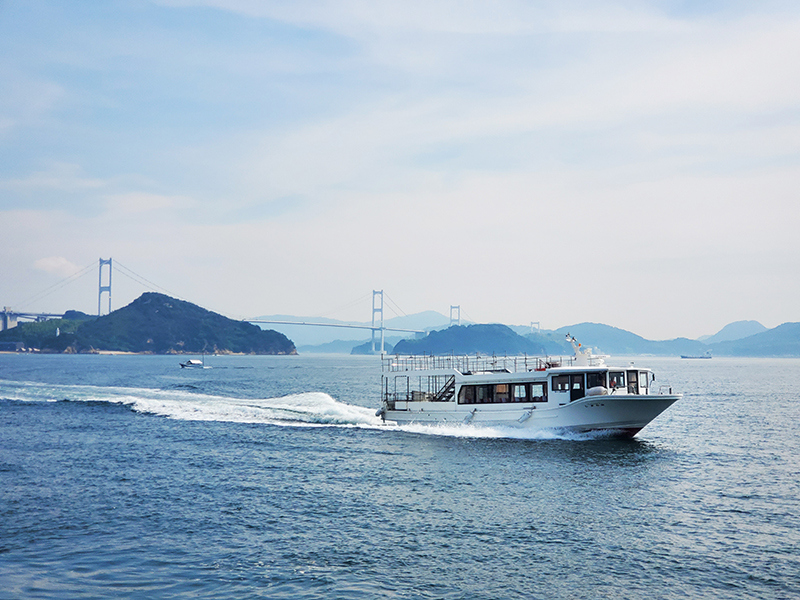 せとうちみなとマルシェ来島海峡クルーズ