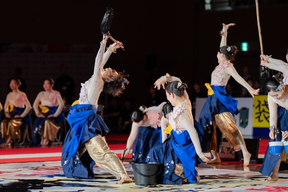 【第19回書道パフォーマンス甲子園】 「つなげ！ 書道の衝動-SHODO-」 伊予三島運動公園体育館で感動の夏を体感しよう【愛媛/四国中央市】