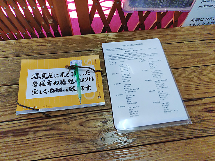 夏休み企画「城山公園写真展」