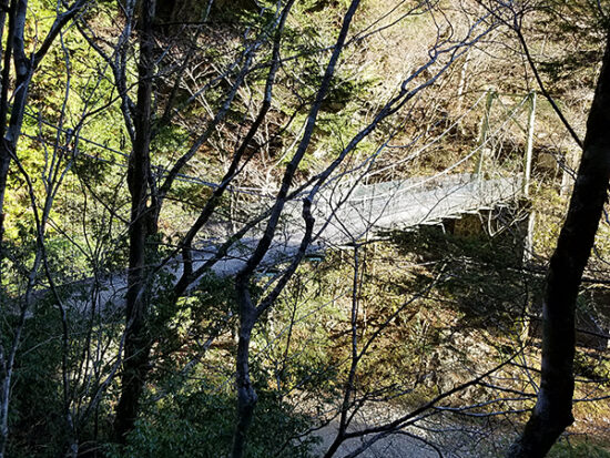 1つ目の橋。