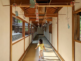 風鈴の音色に涼やかな涼を感じられる愛媛県伊予市にある高忍日賣神社