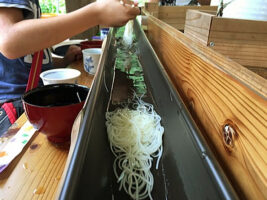 【坪内家流しそうめん 愛媛/砥部町】 自然豊かなこの場所で、絶品そうめんに舌鼓【2025年】