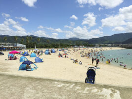 【五色姫海浜公園 愛媛/伊予市】 白砂と瀬戸内海の絶景が待っている！