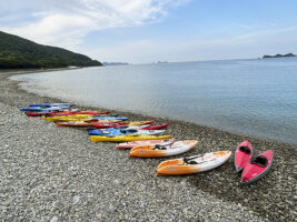 【須ノ川海水浴場 愛媛/愛南町】 「日本の渚100選」 に選ばれた美しい海岸で癒やしのひとときを
