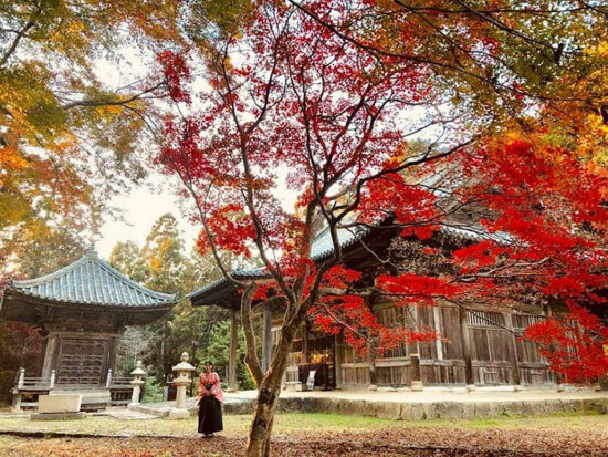 如法寺 紅葉狩り