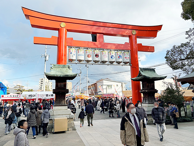 【愛媛/松山市】 雪のちらつく椿まつりの参拝レポートin 2025