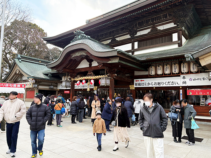 【愛媛/松山市】 雪のちらつく椿まつりの参拝レポートin 2025