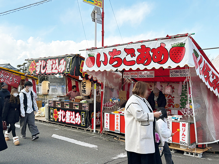 【愛媛/松山市】 雪のちらつく椿まつりの参拝レポートin 2025