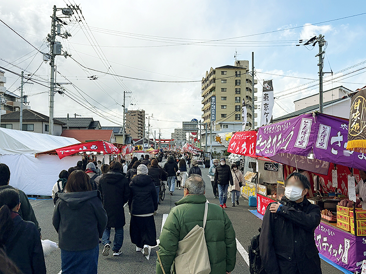 【愛媛/松山市】 雪のちらつく椿まつりの参拝レポートin 2025