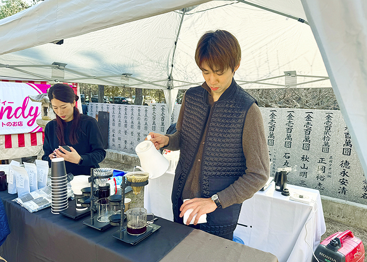 薫り立つ珈琲と神社で結ぶ出会い。 珈琲縁日 【愛媛/今治市】