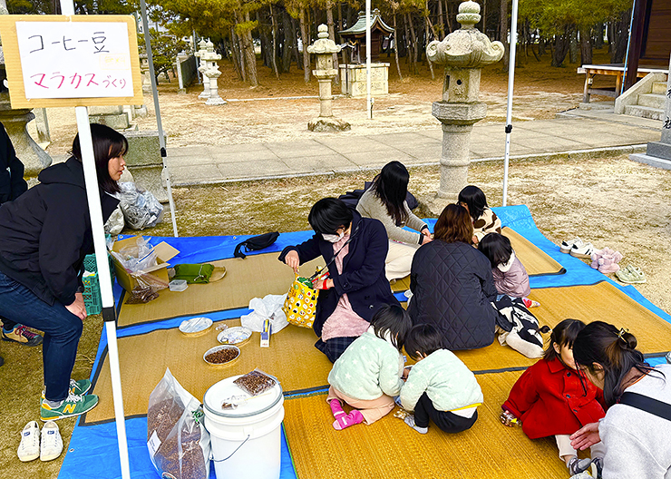 薫り立つ珈琲と神社で結ぶ出会い。 珈琲縁日 【愛媛/今治市】