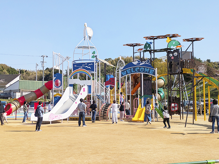 愛媛でいちばん?! 新しい大型遊具のある今治子ども公園おひさまパークに行ってきた。 【愛媛/今治市】