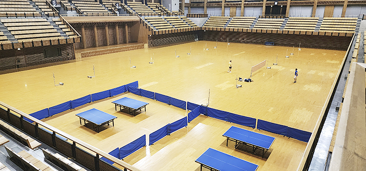 【愛媛県武道館 愛媛/松山市】 身体を動かせる場所を探している方必見！ 広々とした屋内施設は気軽に一般利用OKって知ってた？
