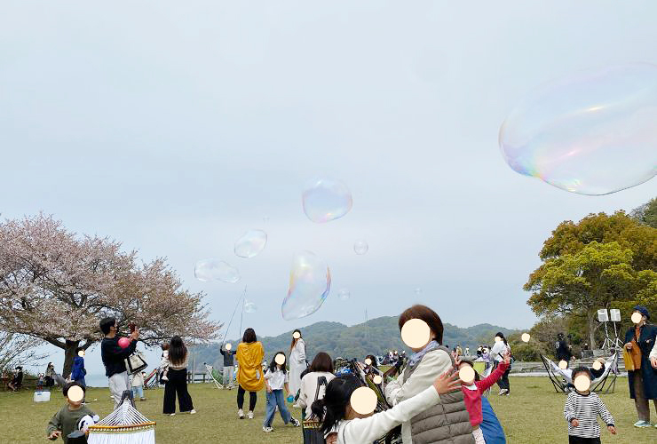 春の陽気の中、黒島海浜公園でハンモックに揺られてきました！ 【愛媛/新居浜市】