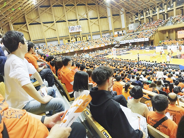 愛媛オレンジバイキングスホーム最終戦を生観戦！ 【愛媛/松山市】