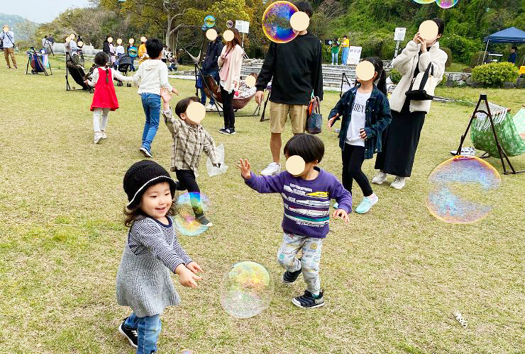春の陽気の中、黒島海浜公園でハンモックに揺られてきました！ 【愛媛/新居浜市】