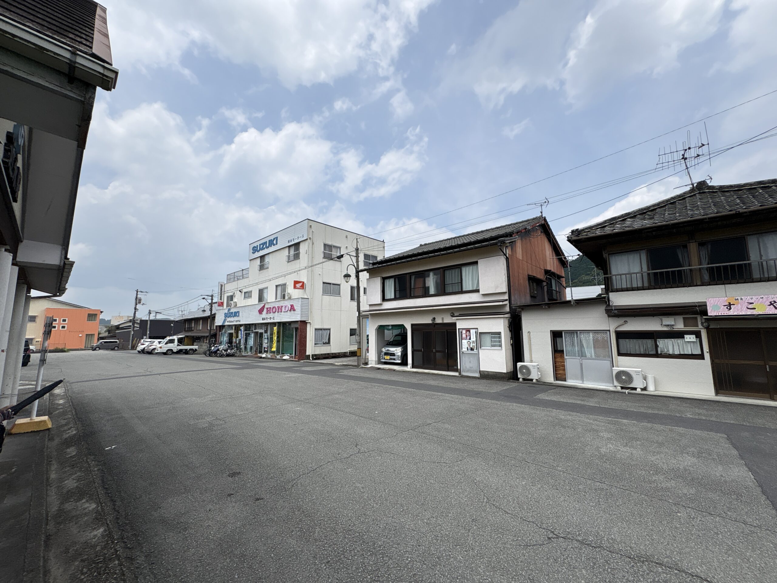 たくさんの住民の方がエキストラで参加されていました