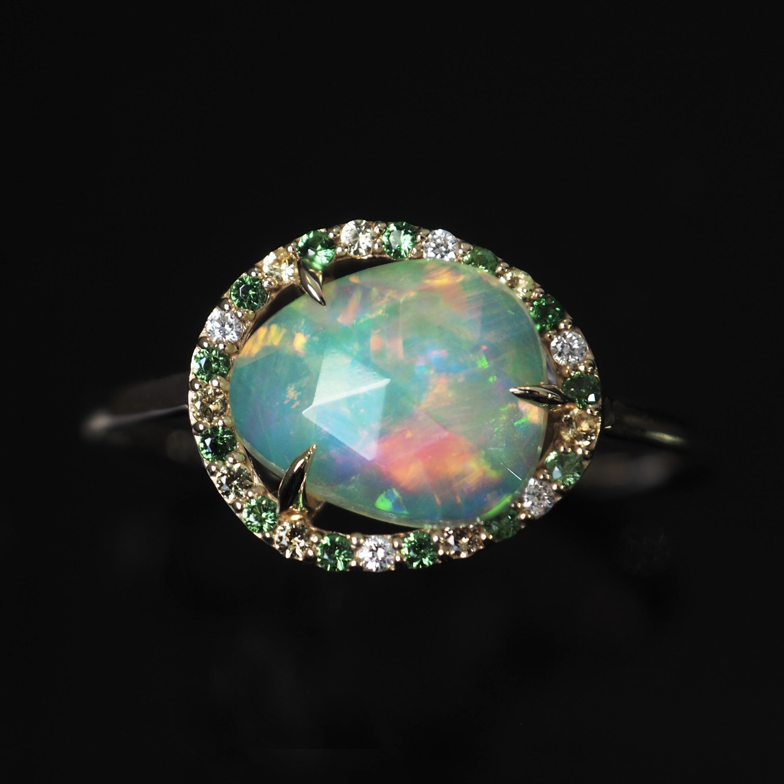 【新作】テラ:価格はスタッフまでお尋ねください(K10YG・天然石・ダイヤモンド)