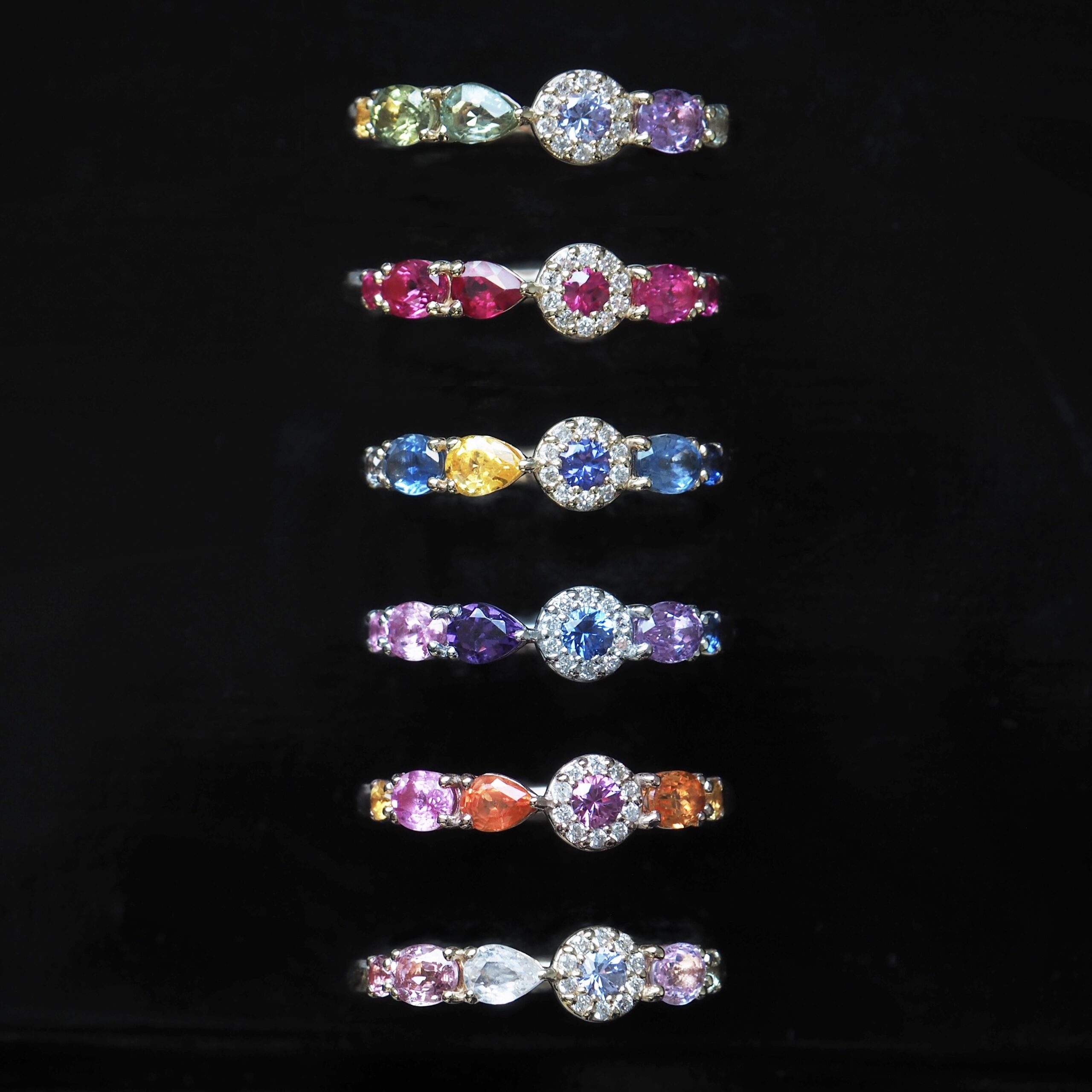 【新作】限定 サンクルール:税込155,100円より(Pt900・K10YG・K10PG・天然石・ダイヤモンド)