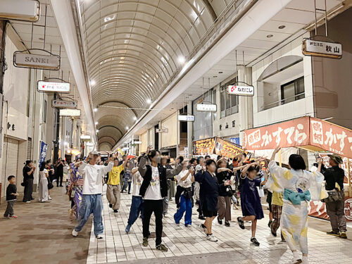【今治銀座商店街 秋の夜市】踊る商店街 ライブ＆今治みなと音頭 大BONDANCE大会（愛媛/今治市・おでかけレポ）