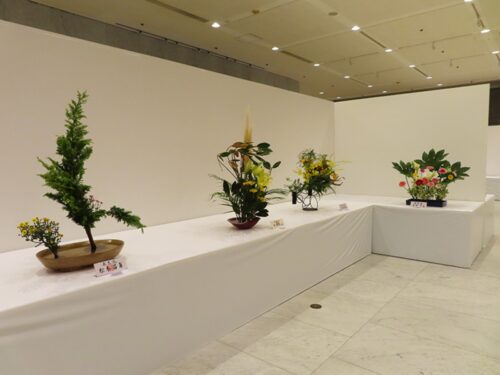 【愛媛県県民総合文化祭「いけばな展」】県内11流派の花が一堂に会す、松山・道後の秋の2日間（愛媛/松山市）