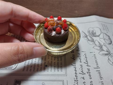 ミニチュアyunominのハロウィンケーキ作りワークショップ