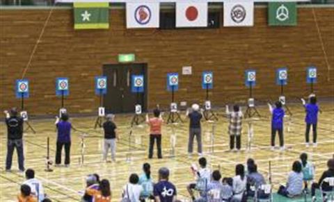 ねんりんピック愛顔のえひめ2023スポーツウエルネス吹矢交流大会愛媛県代表選手選抜競技会