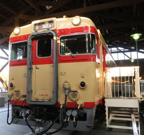 キハ65形気動車 運転室公開