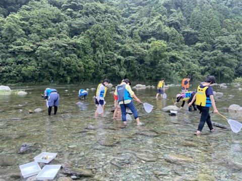 水と親しむ青空教室