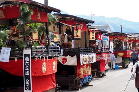 吉田秋祭の神幸行事(愛媛県指定無形民俗文化財)