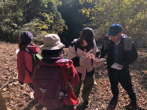 はじめての地図読み2日吉谷周辺