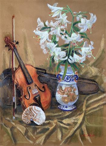 田中秀頴　秋桜子　パステル画 秋の企画展】田中秀頴 作品展 | イマナニ 四国のイベント情報