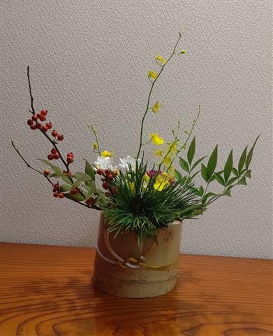 新春を彩るお正月花