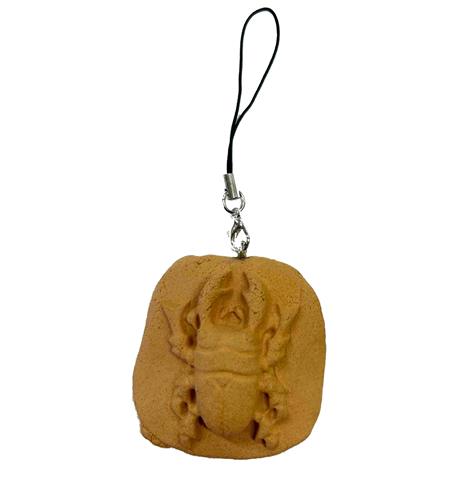 工作「もくねんさんストラップ」