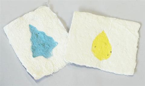 3月月間工作「紙すき」