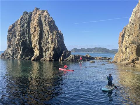 イベント約4億年前の地層を見よう！地球（ジオ）を感じるSUPツアー