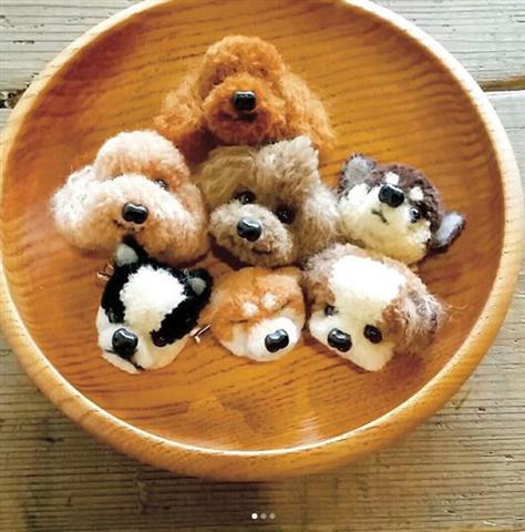 毛糸ポンポン 犬「マルチーズ」｜Yahoo!フリマ（旧PayPayフリマ）｜その他